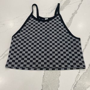 Cropped tank top